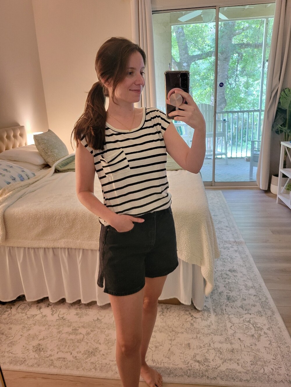 FOREVER 21 Nautical Stripe Tshirt - Picture 4 of 8